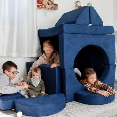 Children playing on Wonder Couch Modular Play Foam